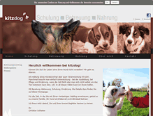 Tablet Screenshot of kitzdog.at